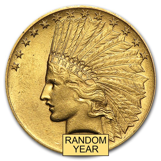 $10 Indian Gold Eagle AU (Random Year) $10 Indian Gold Eagle AU (Random Year)
